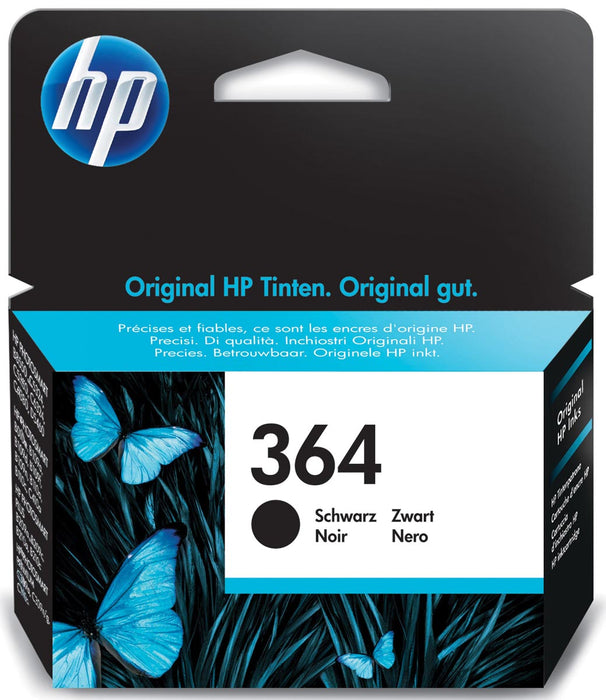HP inktcartridge 364, 250 pagina's, OEM CB316EE, zwart