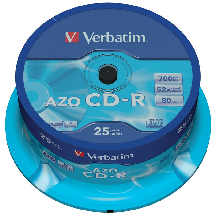 Verbatim CD recordable, pakket van 25 stuks