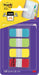 Post-it index Strong, ft 15,8 x 38,1 mm, blister met 4 kleuren, 10 tabs per kleur, OfficeTown