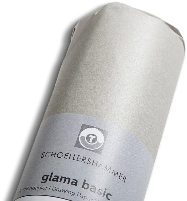 Schoellershammer Glama Basic schetspapier, 60 g/m², rol van 0,33 x 50 m