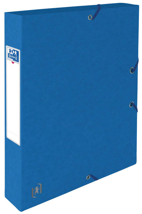 Elba Oxford Top File+ Elastobox, blauw, A4 formaat