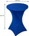 Hoes voor statafel, diameter 80 cm, blauw, OfficeTown