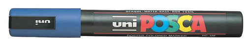 uni-ball Paint Marker op waterbasis Posca PC-5M donkerblauw 6 stuks, OfficeTown