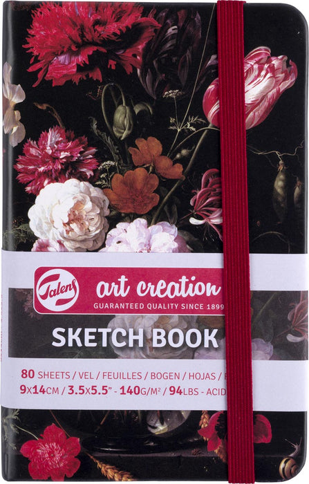 Talens Art Creation Schetsboek, Stilleven met Bloemen, 9 x 14 cm