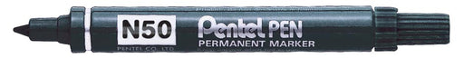 Pentel merkstift Pen N50 zwart 12 stuks, OfficeTown