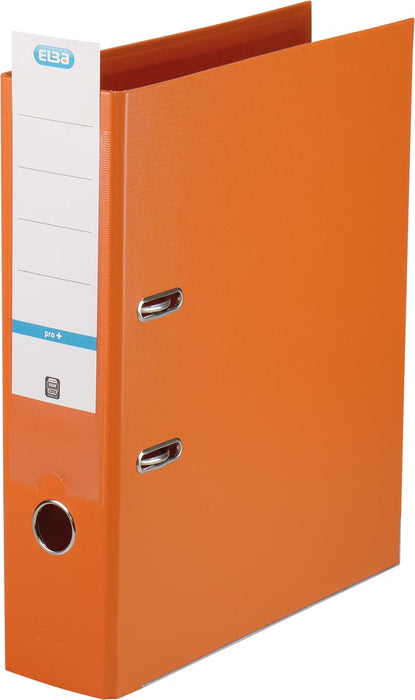 Elba ordner Smart Pro+, oranje, rug van 8 cm