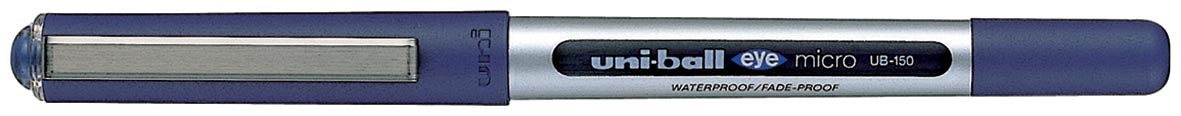 Uni-ball Eye Micro roller, schrijfbreedte 0,2 mm, punt 0,5 mm, blauw