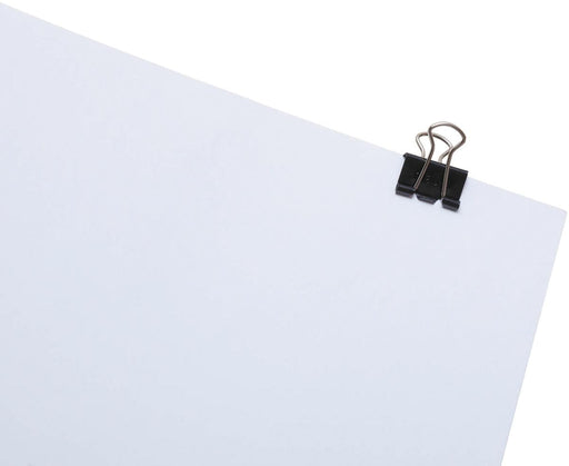MAUL papierklem foldback 15mm blister 12 zwart 24 stuks, OfficeTown