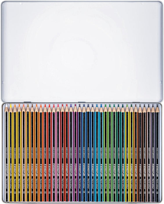 Staedtler kleurpotloden Noris Colour, set van 36 in metalen doos