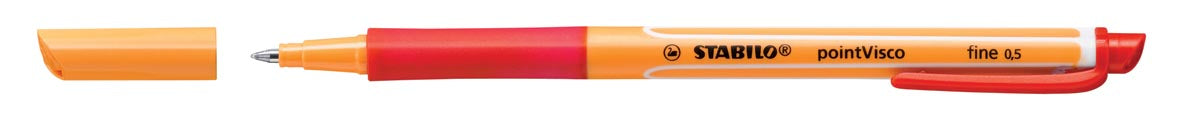 STABILO pointVisco roller, 0,5 mm, rood