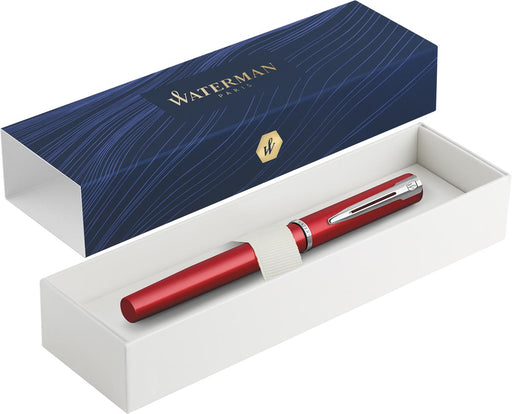 Waterman vulpen Allure, fijne punt, giftbox, rood 50 stuks, OfficeTown