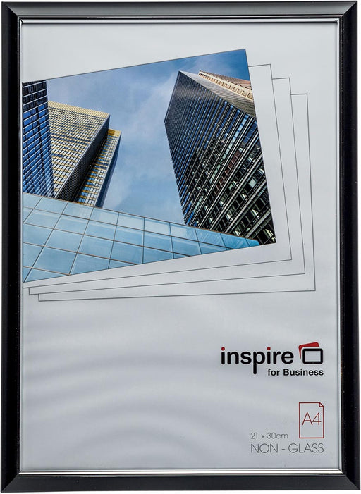 Inspire for Business fotokader Easyloader, zwart, ft A4 30 stuks, OfficeTown
