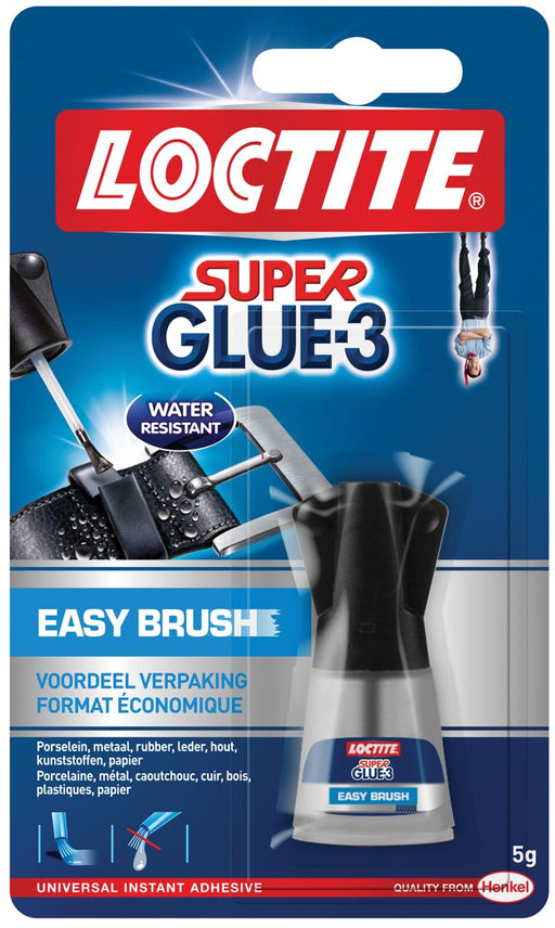 Loctite Secondelijm Super Glue Easy Brush 12 stuks, OfficeTown