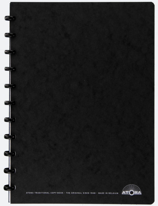 Atoma meetingbook, ft A4, zwart, gelijnd 9 stuks, OfficeTown
