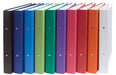 Exacompta Ringmap geassorteerde kleuren: wit, oranje, rood, roze, paars, groen, lichtgroen, blauw, donker 20 stuks, OfficeTown