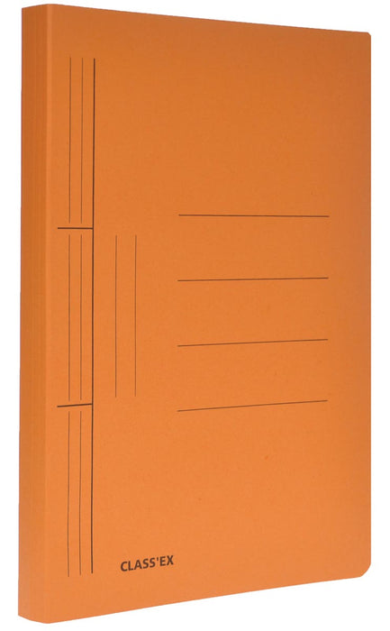 Hechtmap met metalen snelhechter, ft 25 x 32 cm (voor ft A4), oranje 100 stuks