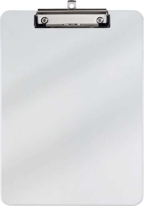 Klemplaat van Hard Kunststof A4 Staand Glashelder Transparant