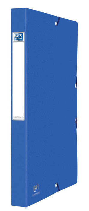 Elba Elastomap met Oxford Eurofolio Rug van 2,5 cm, blauw