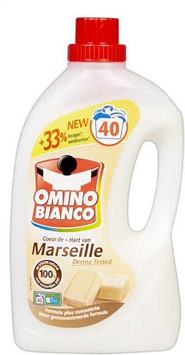 Omino Bianco wasmiddel Marseille, 2 l fles