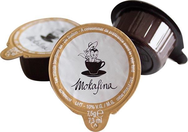 Mokafina melkkuipjes 7,3 ml, doos van 240 stuks