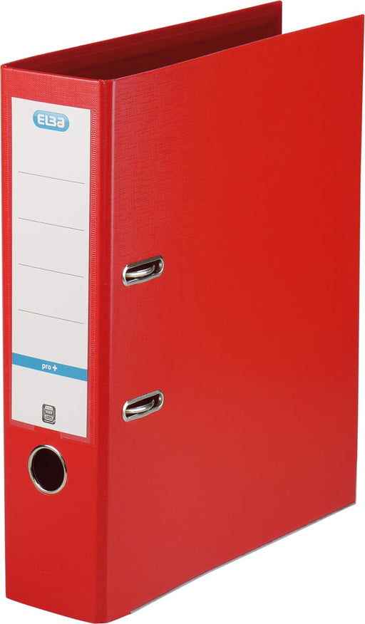 Elba ordner Smart Pro+,  rood, rug van 8 cm 10 stuks, OfficeTown