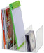 MAUL catalogusrek acryl 3-vaks 27x20.8x15.8cm 6 stuks, OfficeTown