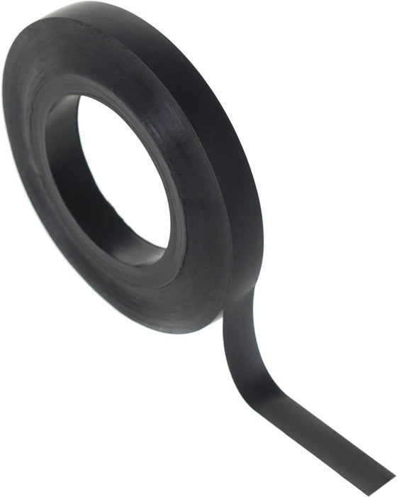 Magneetband Bi-Office, afmetingen 5 m x 10 mm, in het zwart