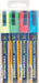Securit krijtmarker medium, blister met 4 stuks in geassorteerde kleuren 12 stuks, OfficeTown