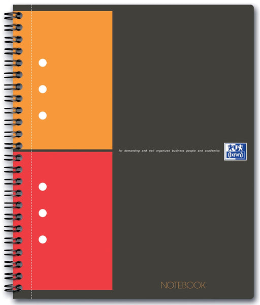 Oxford INTERNATIONAL Notebook, 160 bladzijden, ft A5+, geruit 5 mm 5 stuks, OfficeTown