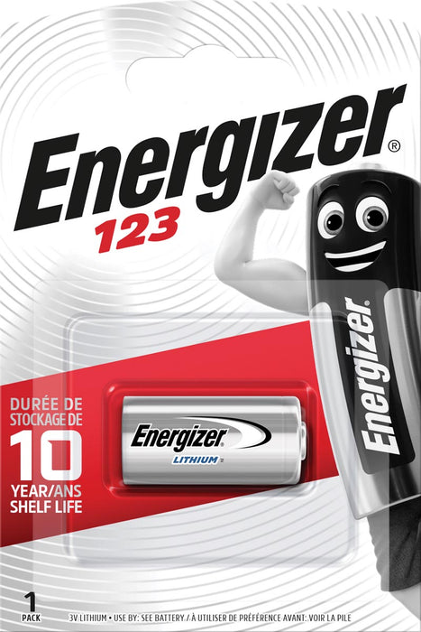 Energizer batterij Foto Lithium 123, op blister