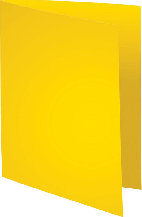 Dossiermap Exacompta Rock's 80, ft 22 x 31 cm, pak van 100, geel met PEFC-certificaat