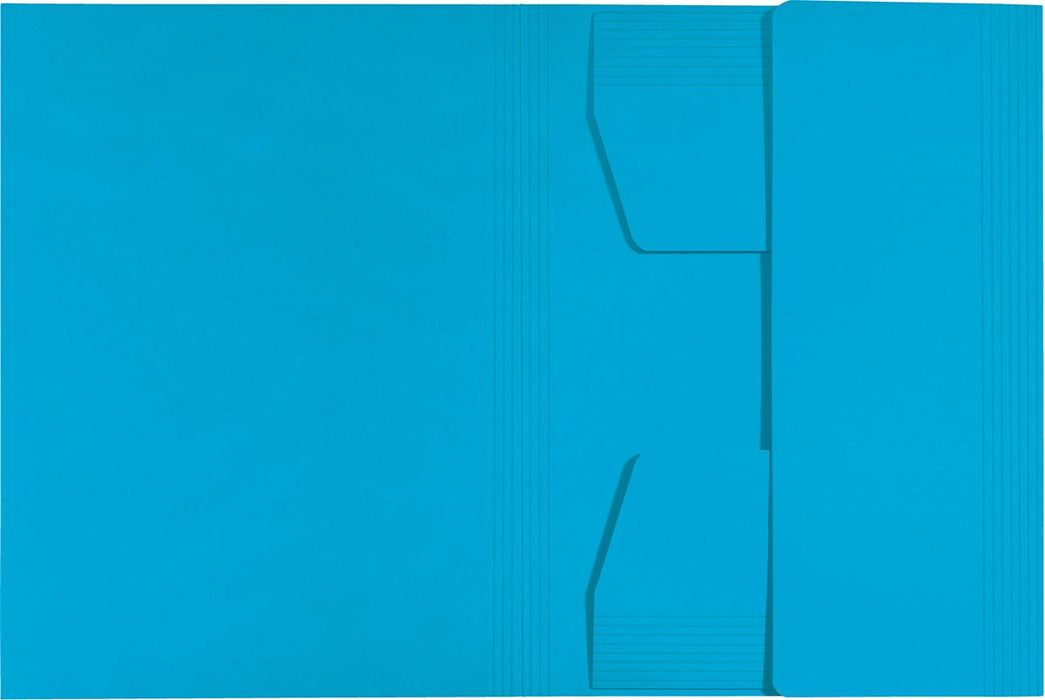 Leitz Recycle klepmap, uit karton, ft A4, blauw 10 stuks, OfficeTown