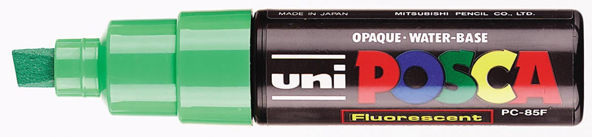 uni-ball Verf Marker op waterbasis Posca PC-8K fluo groen