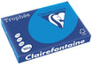 Clairefontaine Trophée Intens, gekleurd papier, A3, 160 g, 250 vel, turkoois 4 stuks, OfficeTown