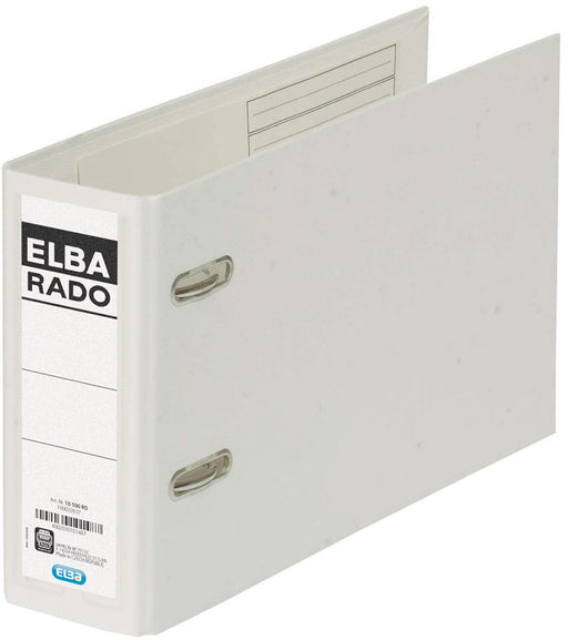 Elba Rado Plast ordner voor ft A5 dwars, wit, rug van 7,5 cm 50 stuks, OfficeTown