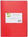 Q-CONNECT showalbum personaliseerbaar A4 10 tassen rood 12 stuks, OfficeTown