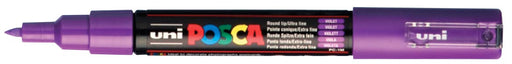 Uni POSCA paintmarker PC-1MC, 0,7 mm, paars 6 stuks, OfficeTown