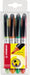 STABILO NAVIGATOR markeerstift, etui van 4 stuks in geassorteerde kleuren 5 stuks, OfficeTown