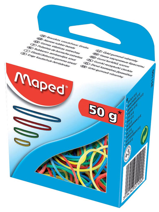 Elastiek doosje in assorti kleuren en afmetingen van Maped