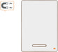 Nobo Mini whiteboard, magnetisch, met standaard, ft A4, pak van 4 stuks Nobo