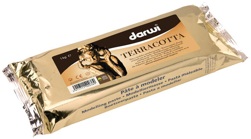 Darwi boetseerpasta Terracotta, pak van 1 kg 14 stuks, OfficeTown