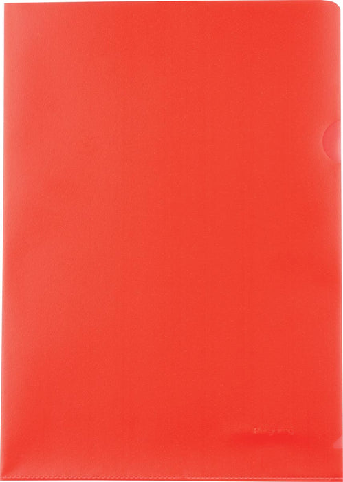 Pergamy L-map, A4-formaat, PP van 120 micron, 25 stuks, rood 40 stuks