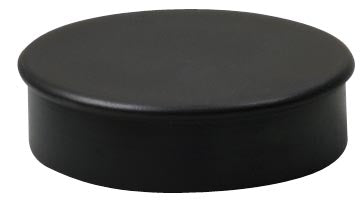 Magneet Nobo 30 mm, zwart, blister van 4 stuks
