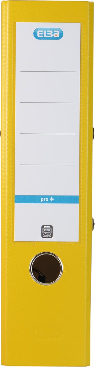 Elba ordner Smart Pro+,  geel, rug van 8 cm 10 stuks, OfficeTown