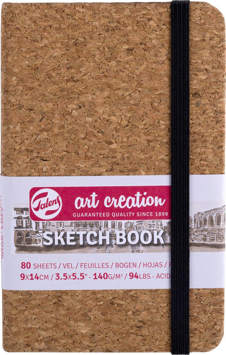 Talens Art Creation schetsblok, Kurk, 9 x 14 cm met 140 g/m² papier