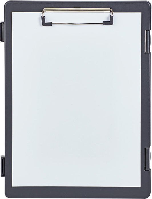 MAUL klembordkoffer Linkshandig hard kunststof PP A4 33.5x24.5x2.5cm zwart met zijopening