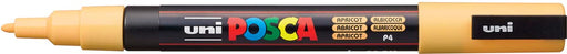 uni-ball Paint Marker op waterbasis Posca PC-3M, abrikoos 6 stuks, OfficeTown