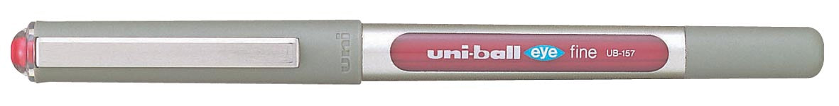 Uni-ball roller Eye Fine en Micro Fine, schrijfbreedte 0,5 mm, punt 0,7 mm, bordeaux