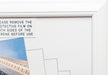 Hampton fotokader, 1.4 cm PVC profiel, wit, A4 30 stuks, OfficeTown