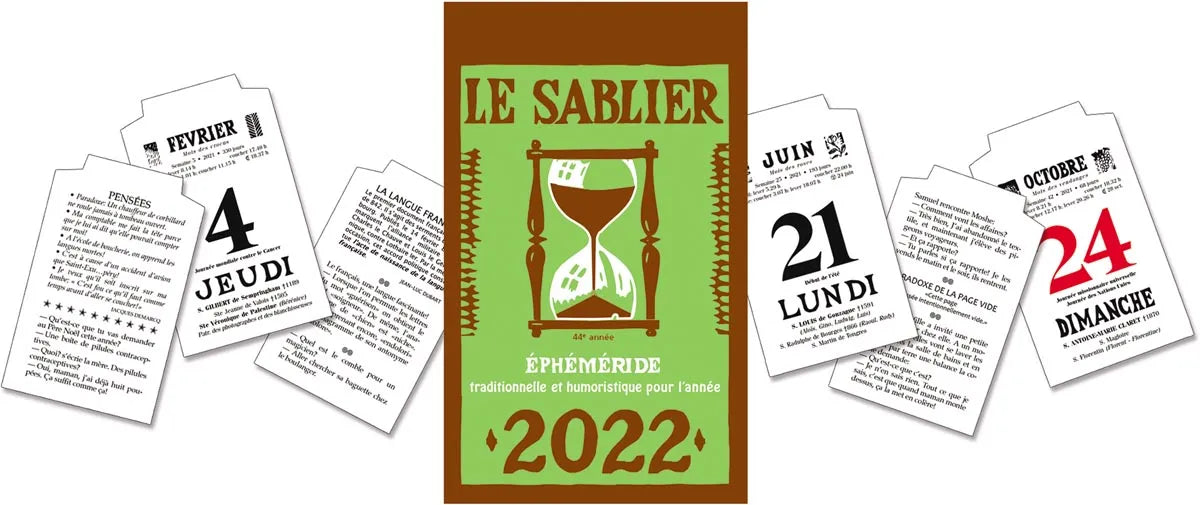 Dagblokkalender Le Sablier, 2025 100 stuks, OfficeTown